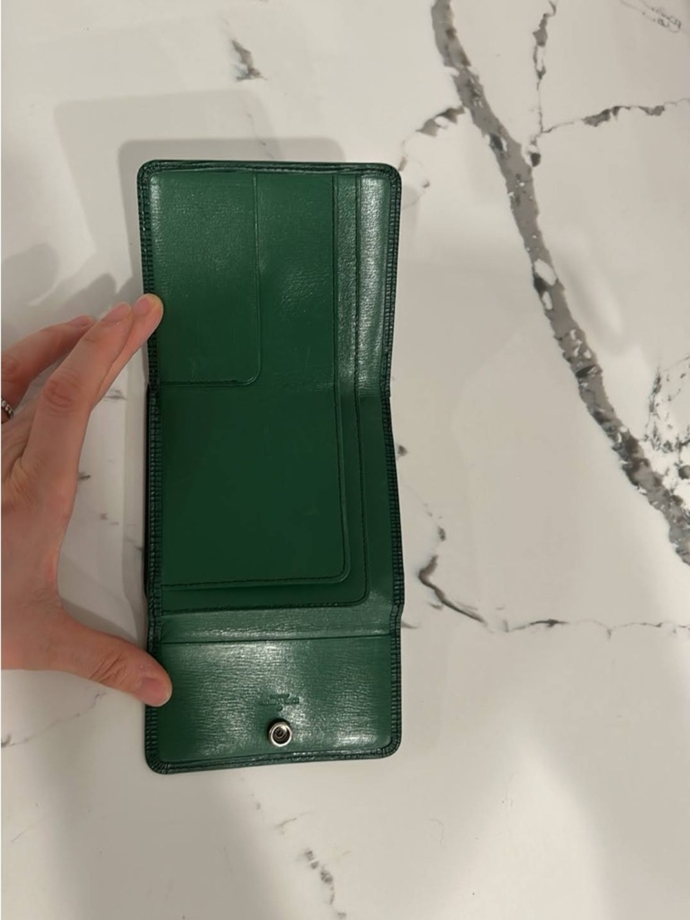Green epi Vintage LV wallet - Picture 6 of 7